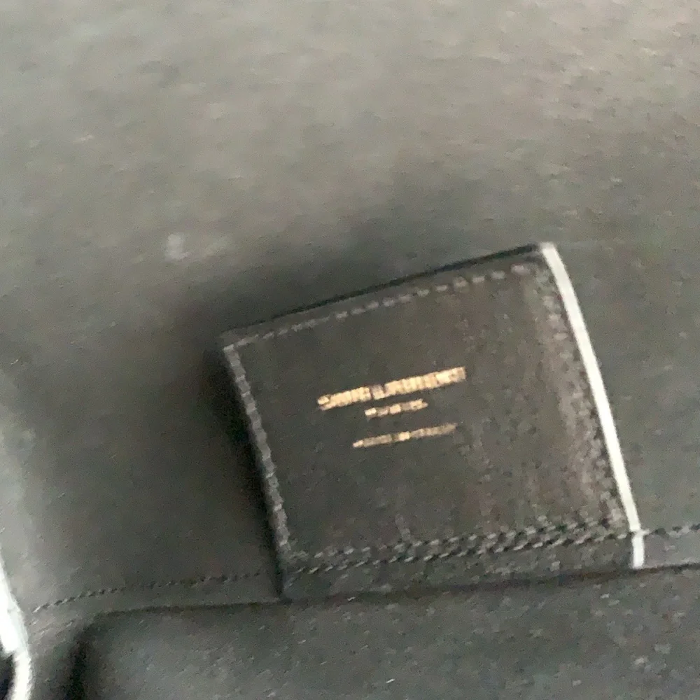 Saint Laurent Calfskin Black Tote - Picture 10 of 16